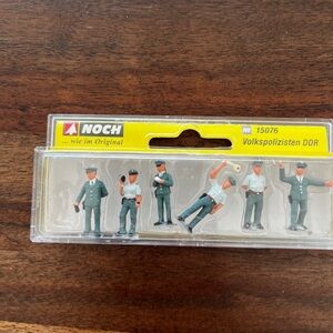 Noch DDR Police Figurines Set - miniatures East Germany